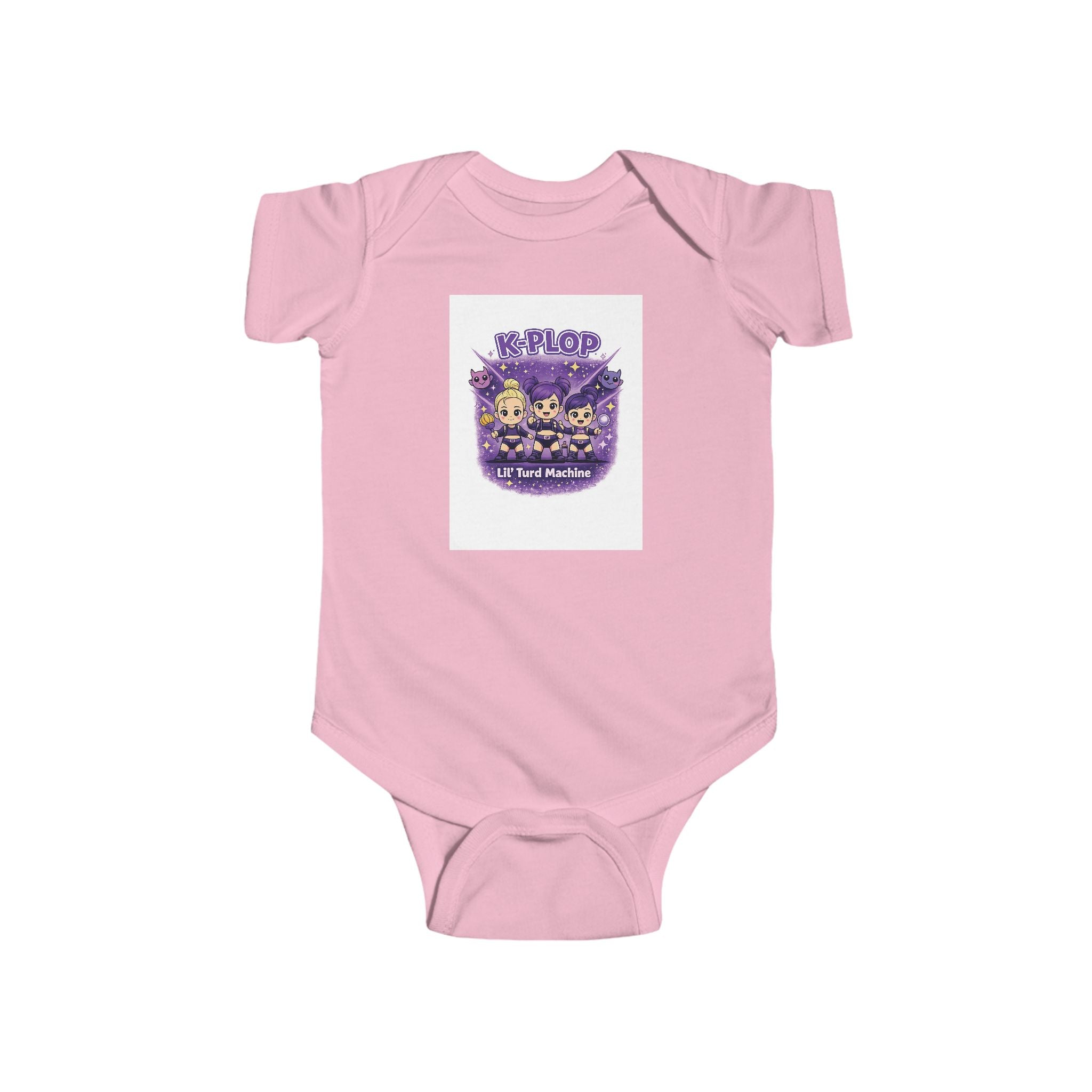 K-PLOP Baby Grow - lil Turd Machine Edition