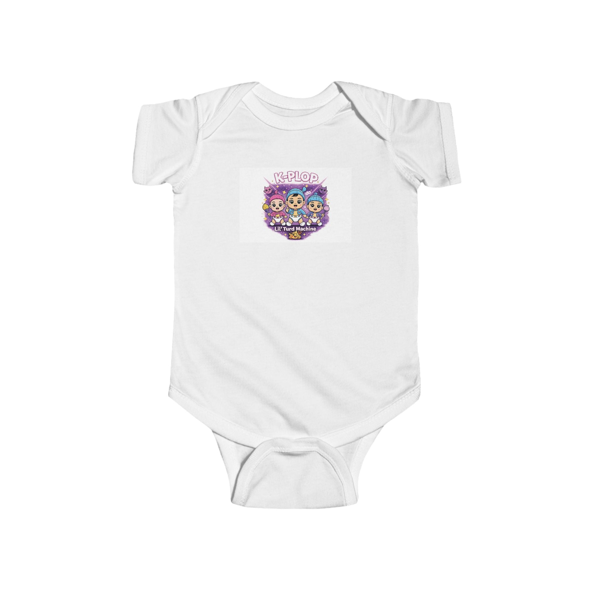 K-PLOP Baby Grow - lil Turd Machine Edition