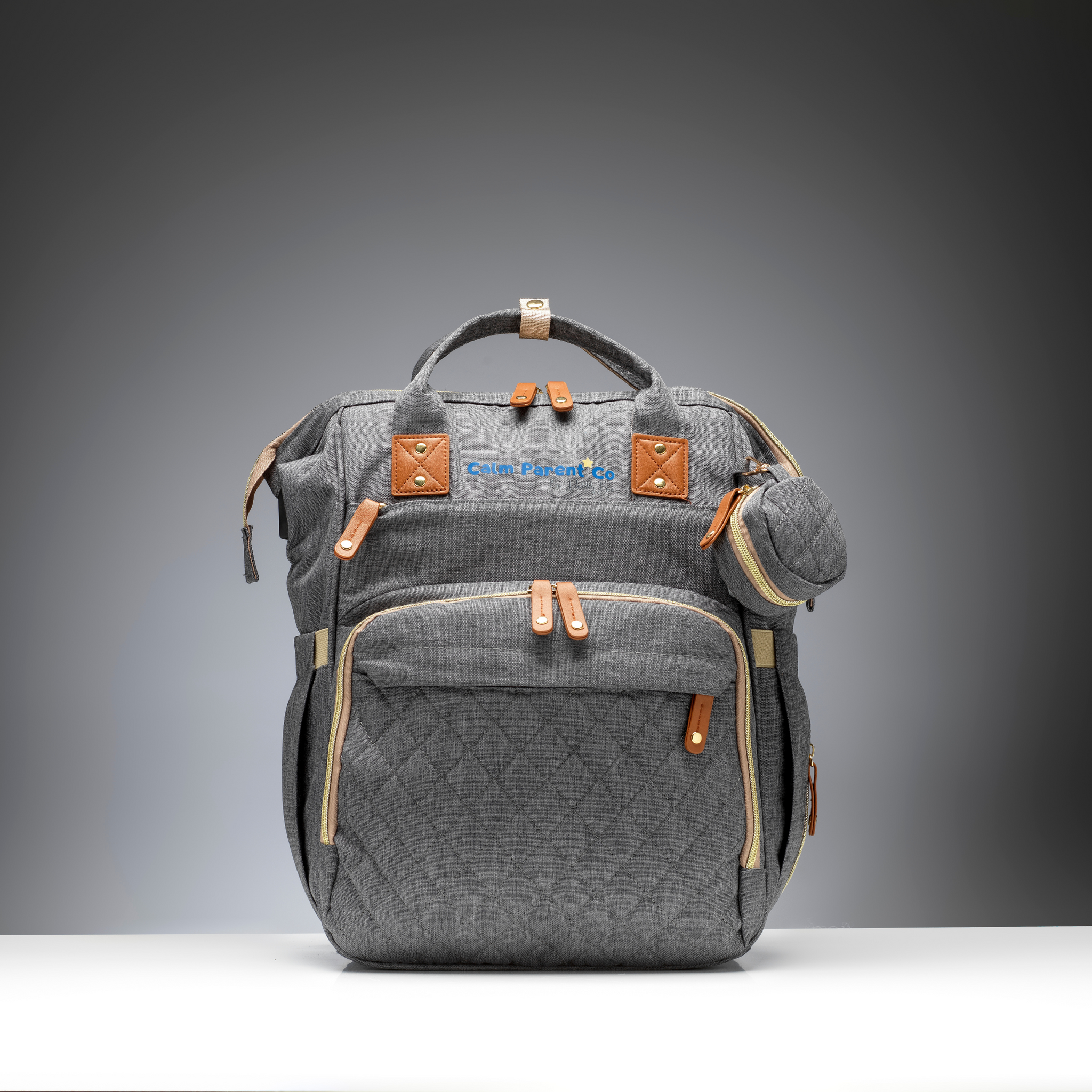 CalmBag Baby Changing Bag with Built-In Crib & Charging Port