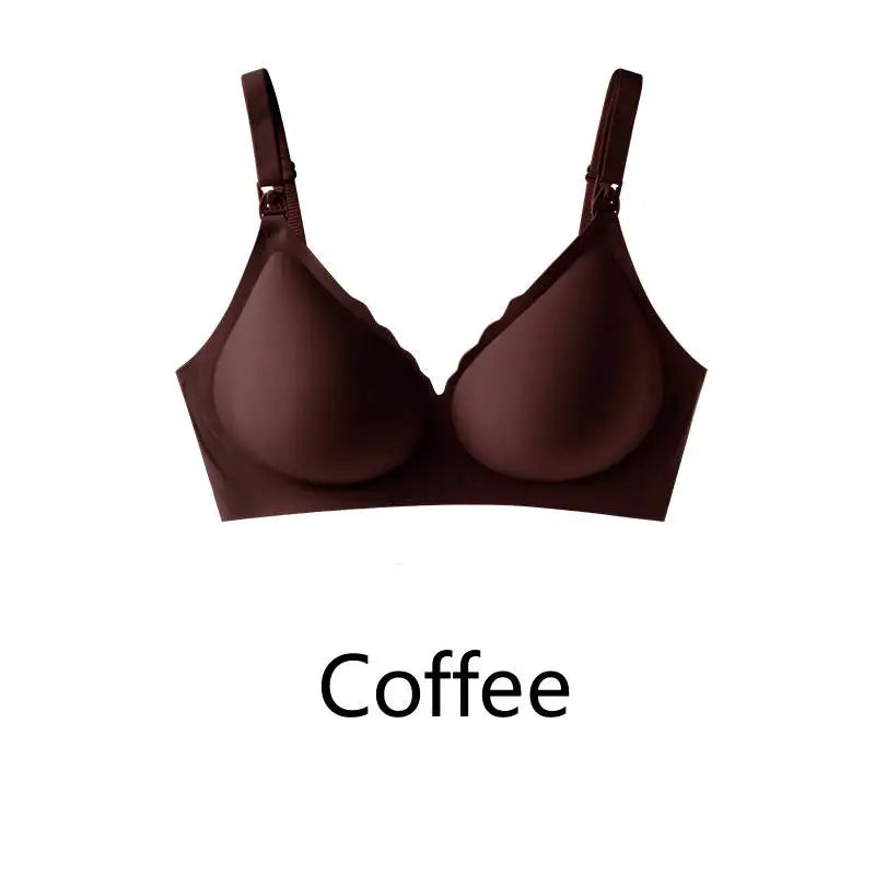 CalmMama Seamless Maternity & Nursing Bra