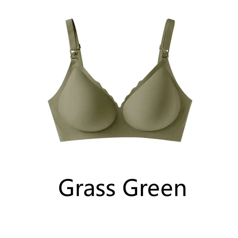 CalmMama Seamless Maternity & Nursing Bra