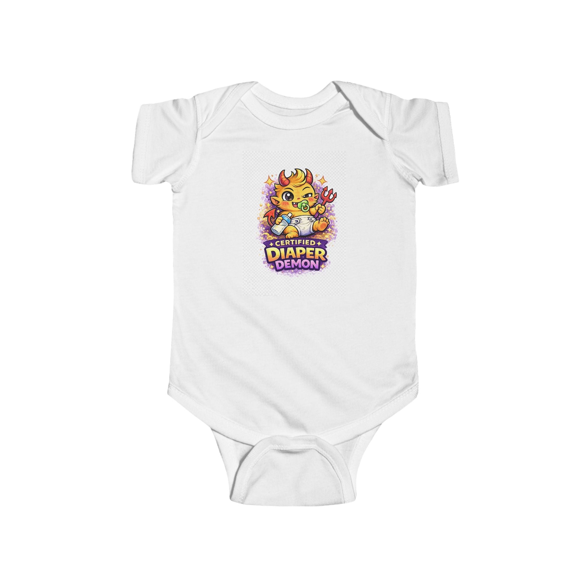Cheeky Devil Baby Grow - Diaper Demon
