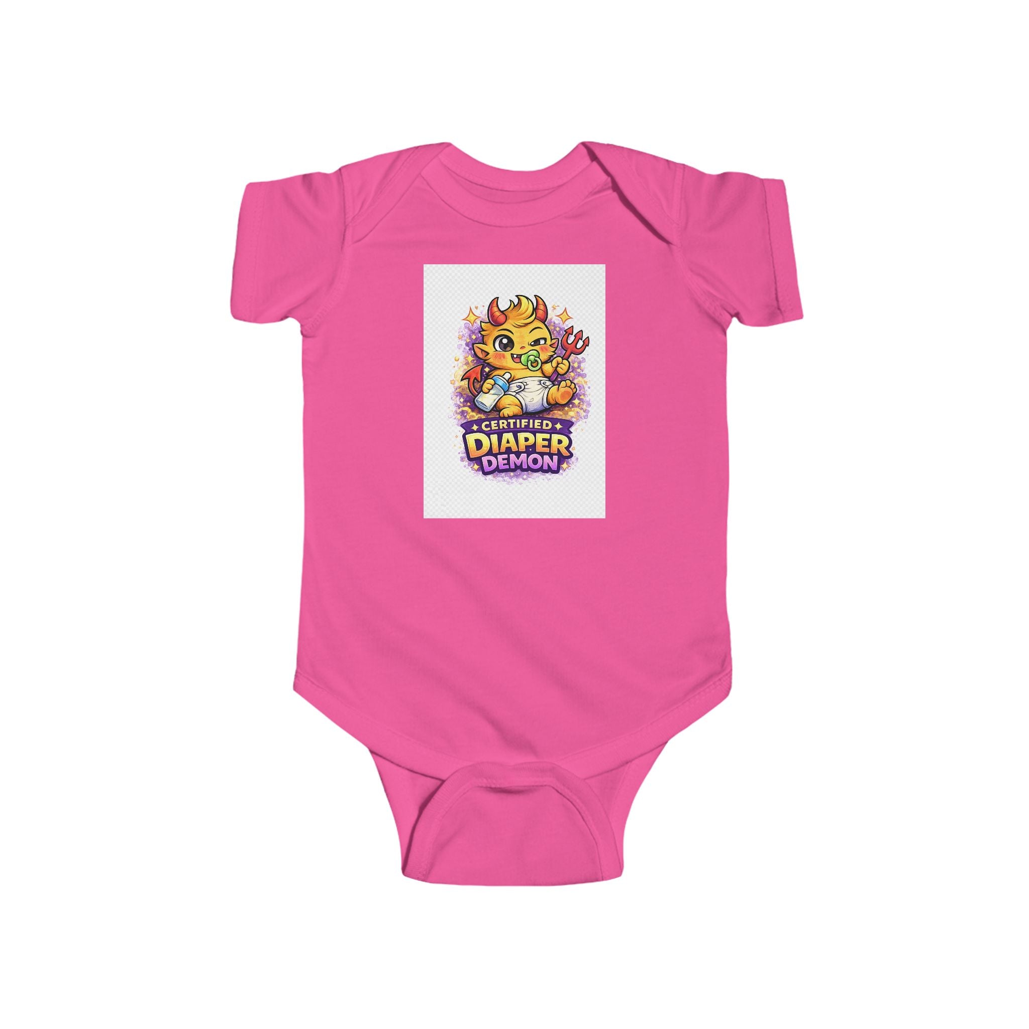 Cheeky Devil Baby Grow - Diaper Demon