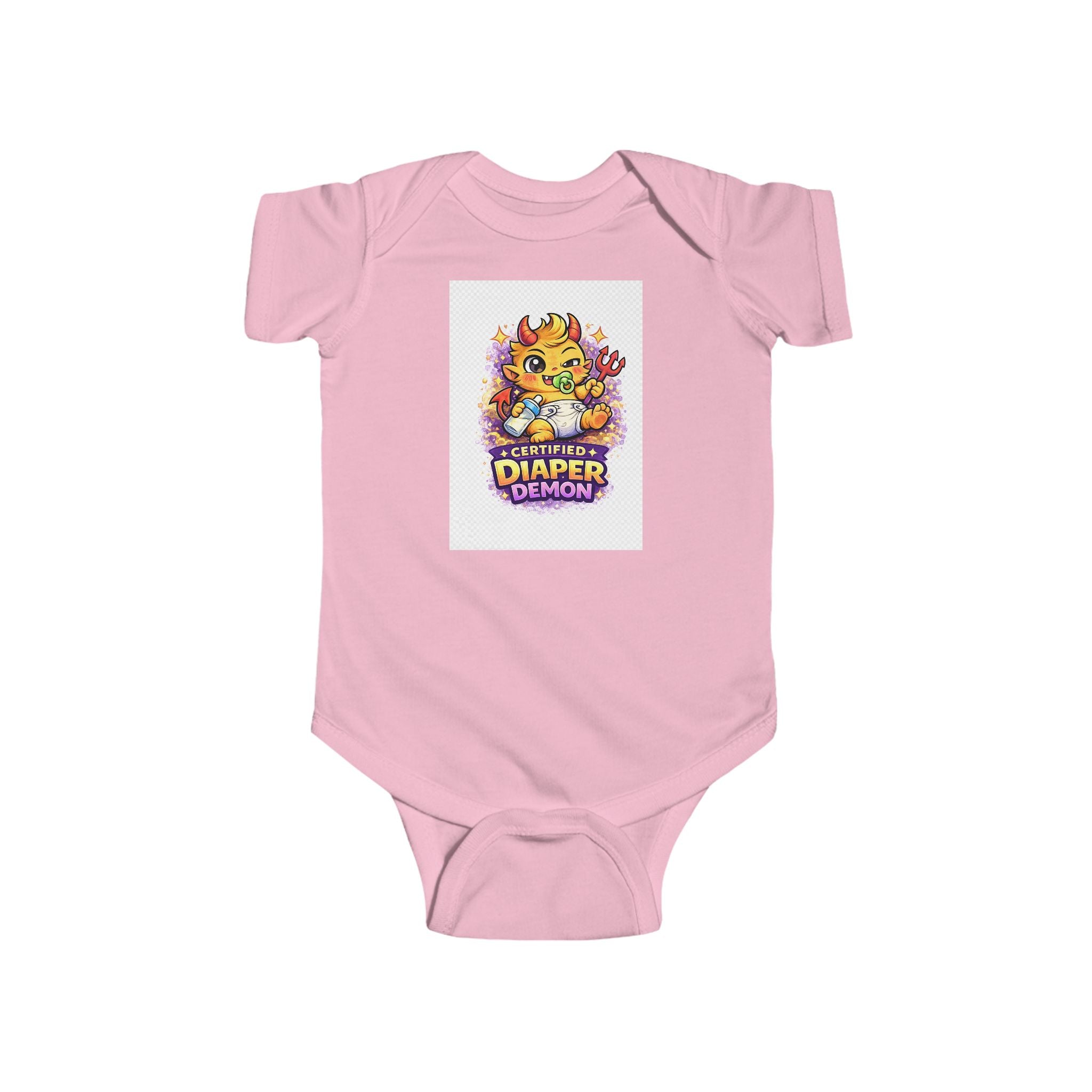 Cheeky Devil Baby Grow - Diaper Demon