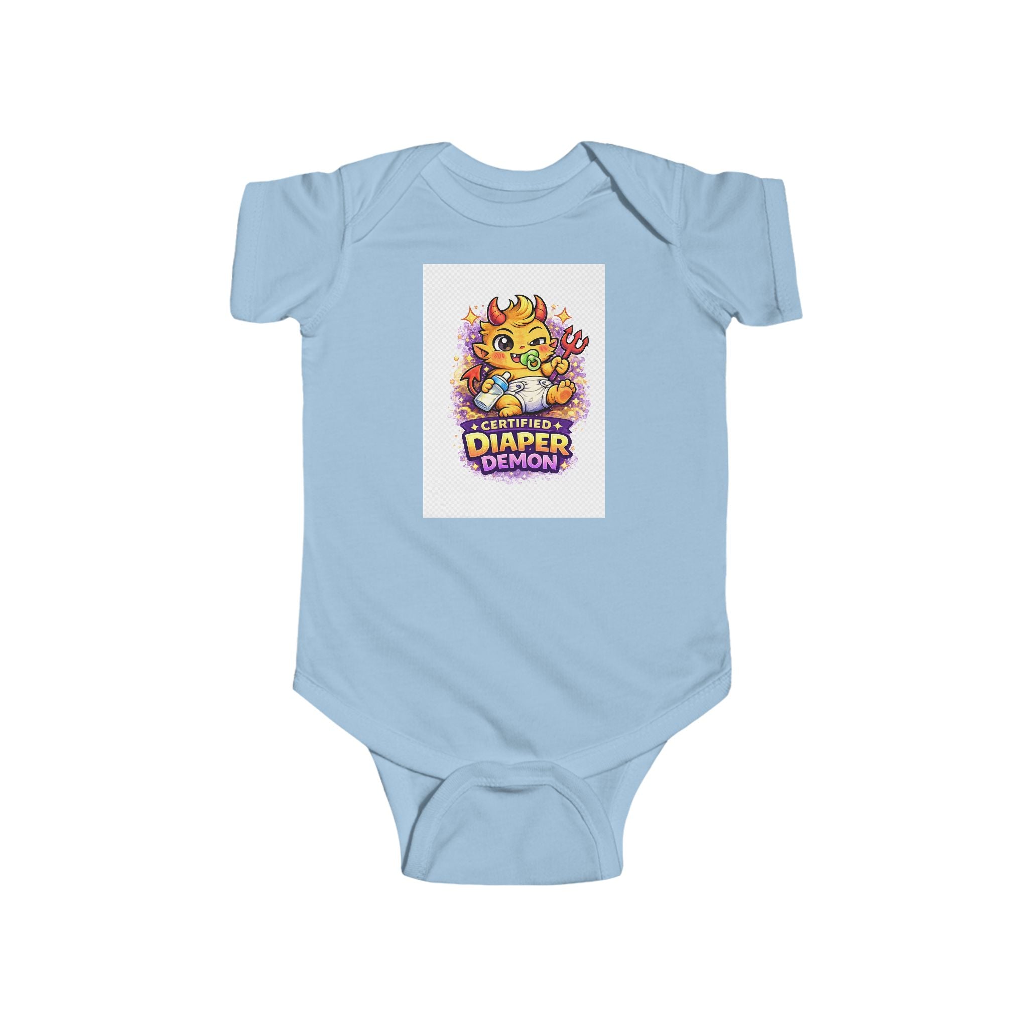 Cheeky Devil Baby Grow - Diaper Demon