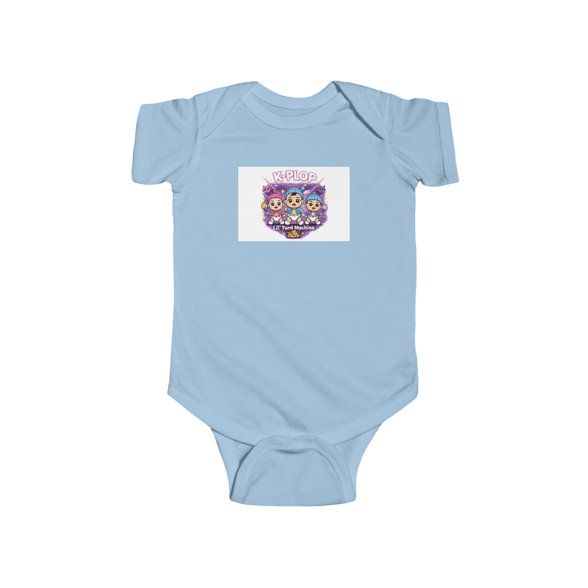 K-PLOP Baby Grow - lil Turd Machine Edition