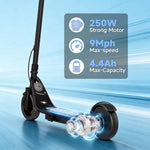 CalmRide Kids Electric Scooter - 250W | 9mph | Up to 10-Mile Range