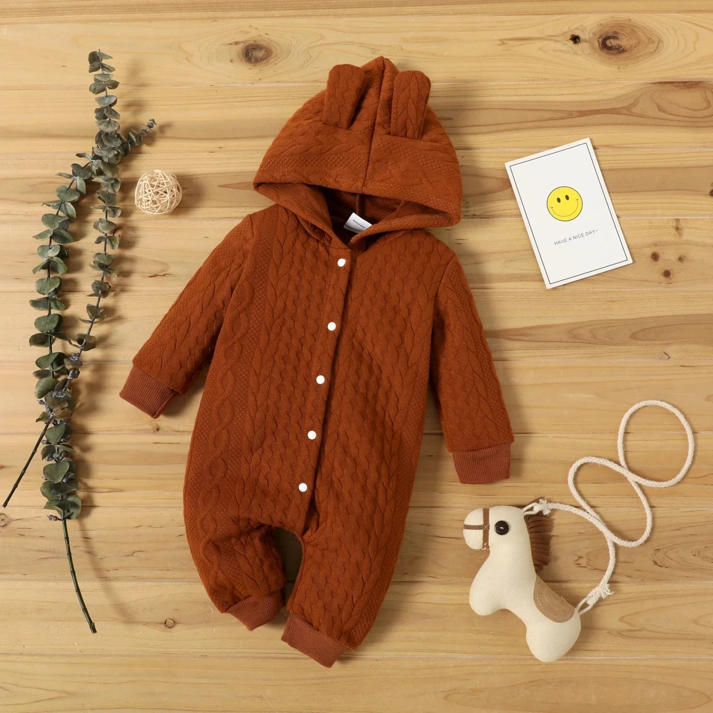Snuggle Ears™ Baby Romper