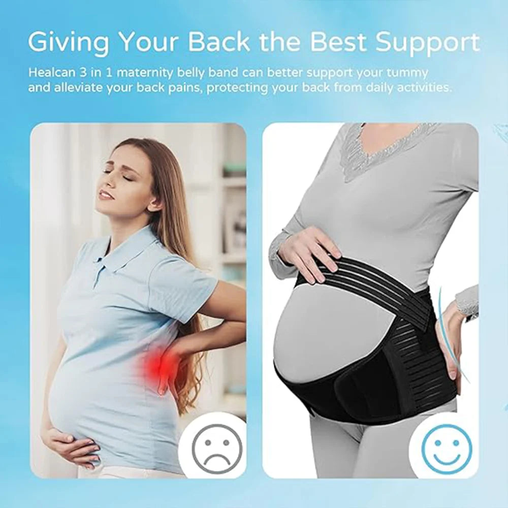 CalmBump Pregnancy Support Belt | Maternity Belly & Back Support