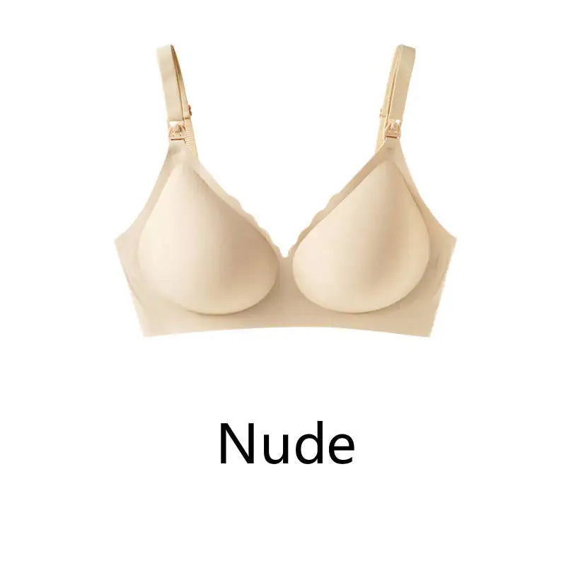 CalmMama Seamless Maternity & Nursing Bra
