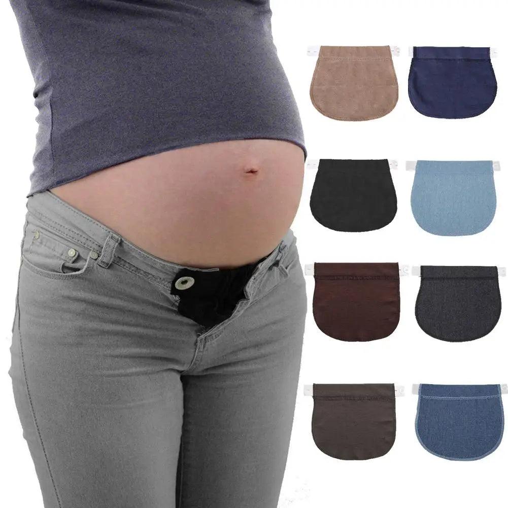 Maternity Pregnancy Waistband Belt Adjustable Elastic Waist Extender